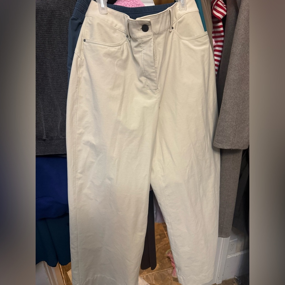 Lululemon Beige wide leg Pants